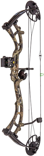 Bear Archery Salute Ready to Hunt Compound Bow Includes Trophy Ridge Sight, Whisker Biscuit, Peep Sight, and S-Loop